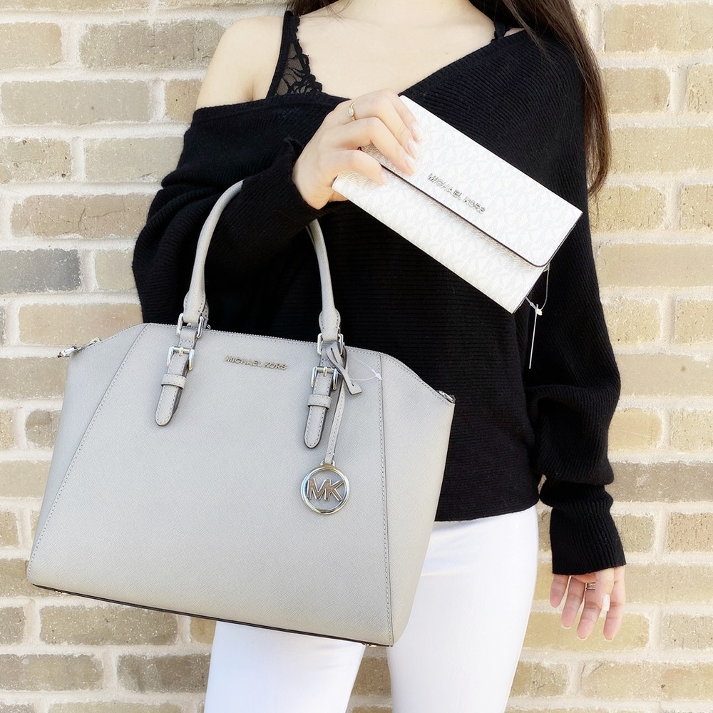BUNDLE👜👛Michael Kors Large Satchel&Wallet SET - Picture 7 of 8